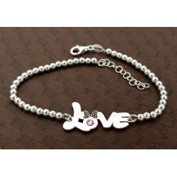 Pulsera Love colección Minnie Mouse